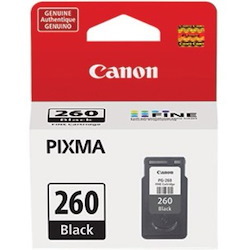 Canon PG-260 Original Inkjet Ink Cartridge - Black - 1 Pack