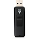 V7 VF28GAR-3E 8 GB USB 2.0 Flash Drive - Black