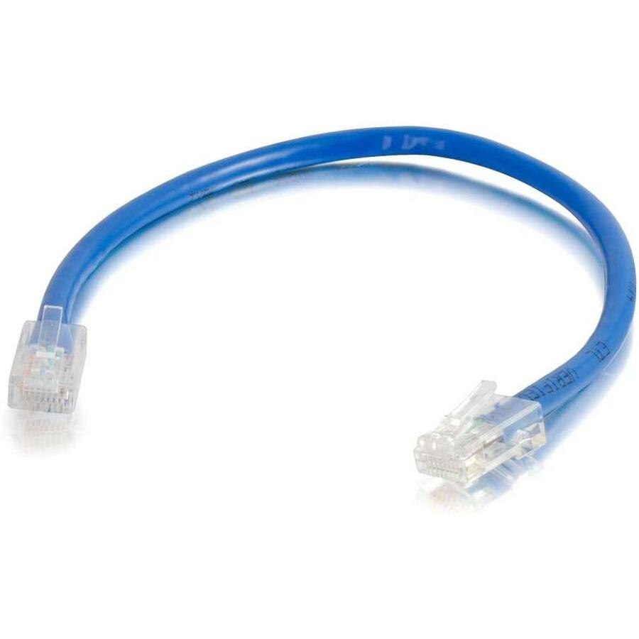 C2G-25ft Cat5E Non-Booted Unshielded (UTP) Network Patch Cable (25pk) - Blue