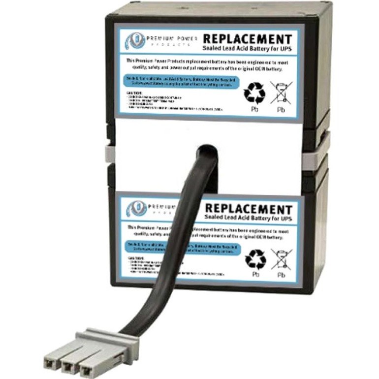 eReplacements Compatible Sealed Lead Acid Battery Replaces APC SLA33, APC RBC33, for use in APC Back-UPS BR1000-IN, BR1000-INX396, BR1100CI, BR1100CI-AS, BR1100CI-IN, BR1100CI-RS, BR1500, BR1500-FR, BR1500-IN, BR1500I, BR650CI, BR650CI-RS, BT1500, BT1500BP, BX1500, BX1500BP, SC1000, SC1000I