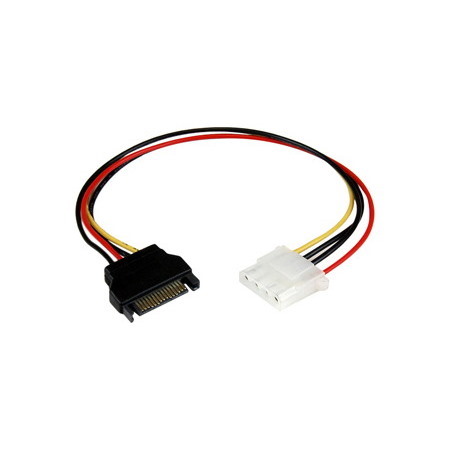 StarTech.com 12in SATA to LP4 Power Cable Adapter - F/M