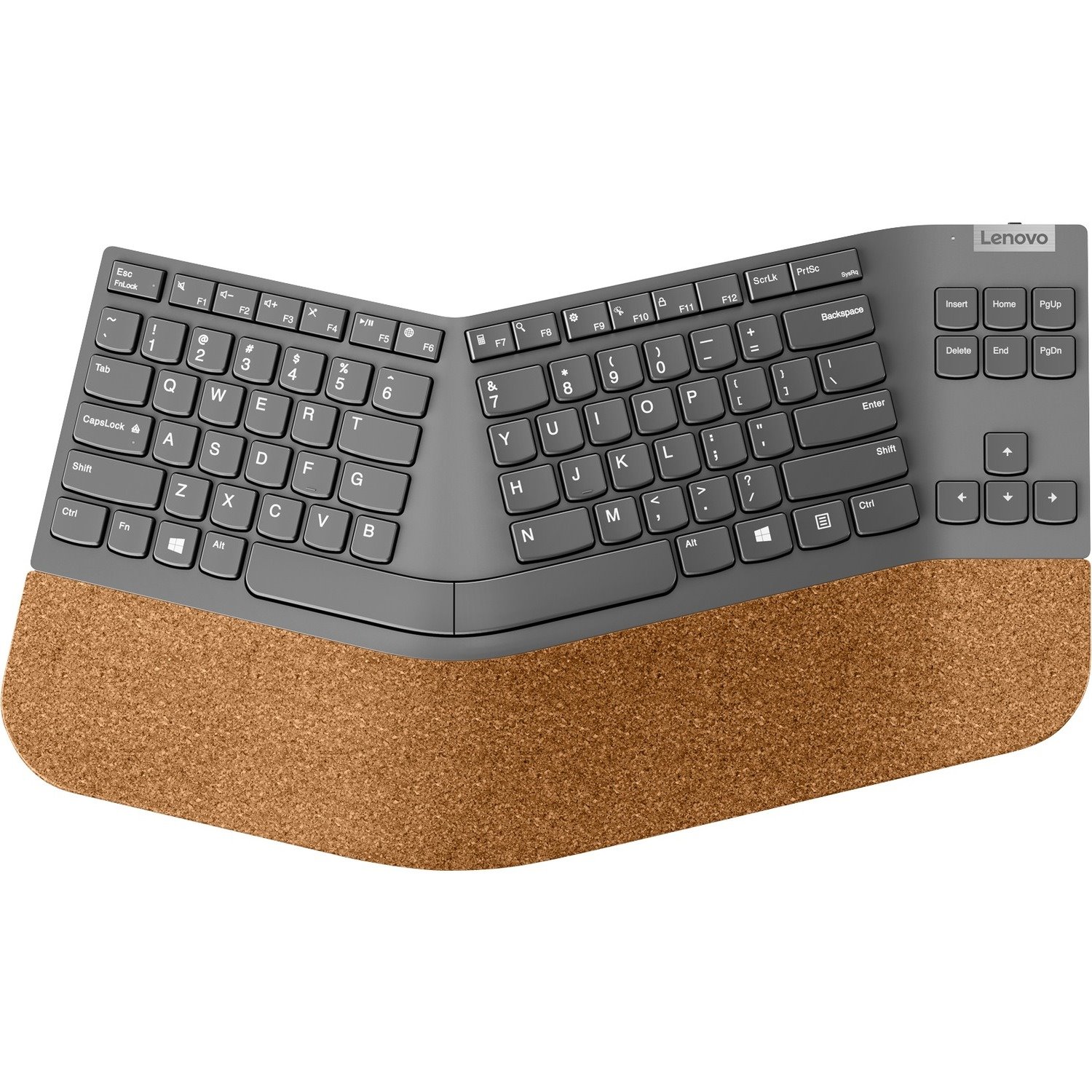 Lenovo GO Keyboard - Wireless Connectivity - English (US) - Storm Grey