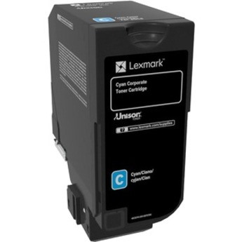 Lexmark 3K Original Standard Yield Laser Toner Cartridge - Cyan - 1 Pack