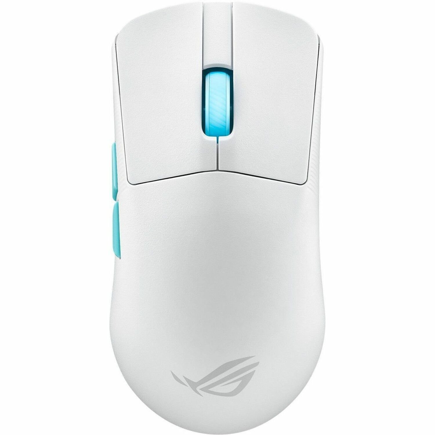 Asus ROG Harpe Ace Aim Lab Edition Gaming Mouse - Bluetooth/Radio Frequency - USB 2.0 - Optical - 5 Button(s) - White - 1
