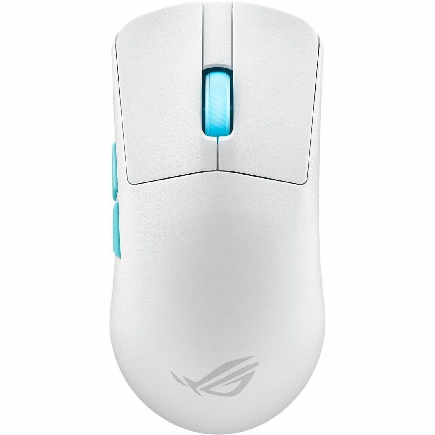 Asus ROG Harpe Ace Aim Lab Edition Gaming Mouse - Bluetooth/Radio Frequency - USB 2.0 - Optical - White - 1