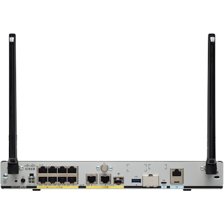 Cisco Wi-Fi 5 IEEE 802.11ac Ethernet, ADSL2, VDSL2+ Wireless Integrated Services Router