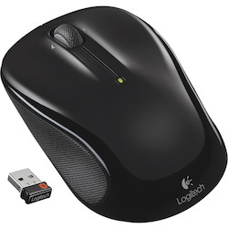 Logitech M325 Wireless Mouse, 2.4 GHz with USB Unifying Receiver, 1000 DPI Optical Tracking, 18-Month Life Battery, PC / Mac / Laptop / Chromebook (Black)