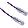 Axiom 8FT CAT6A BENDnFLEX Ultra-Thin Snagless Patch Cable 650mhz (Purple)