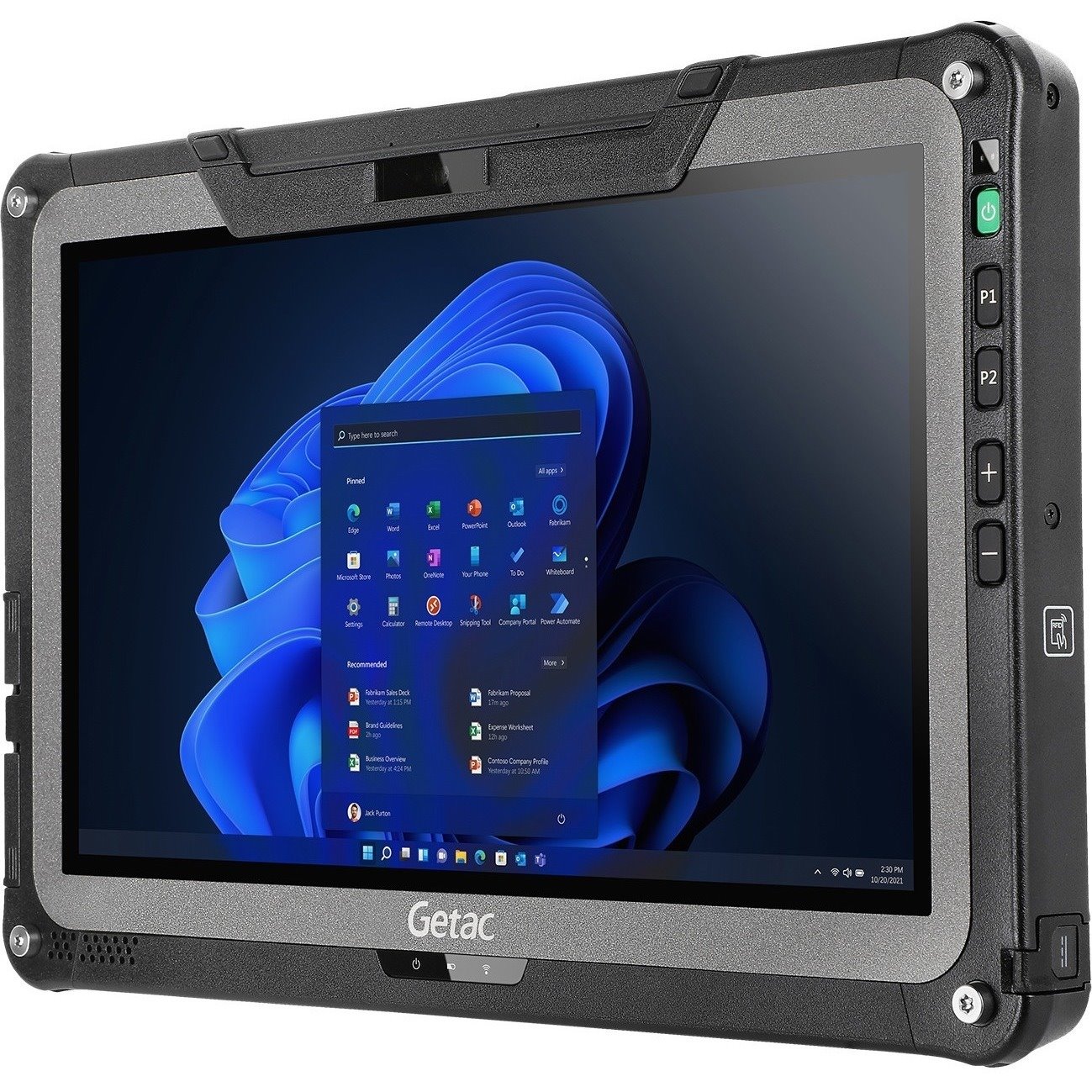 Getac F110 F110 G6 Rugged Tablet - 11.6" Full HD - Intel - 16 GB - 256 GB SSD - Windows 11 Pro 64-bit