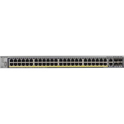 Netgear ProSafe M4100 M4100-50-POE+ 48 Ports Manageable Layer 3 Switch - Gigabit Ethernet - 10/100/1000Base-T
