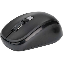 Manhattan Performance II Wireless Mouse, Black, Adjustable DPI (800, 1200 or 1600dpi), 2.4Ghz (up to 10m), USB, Optical, Four Button with Scroll Wheel, USB micro receiver, AA battery (included), Low friction base, Three Year Warranty, Retail Box