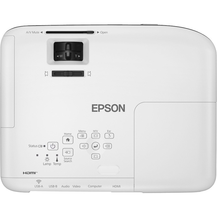 Epson EB-W51 3LCD Projector - 16:10 - White