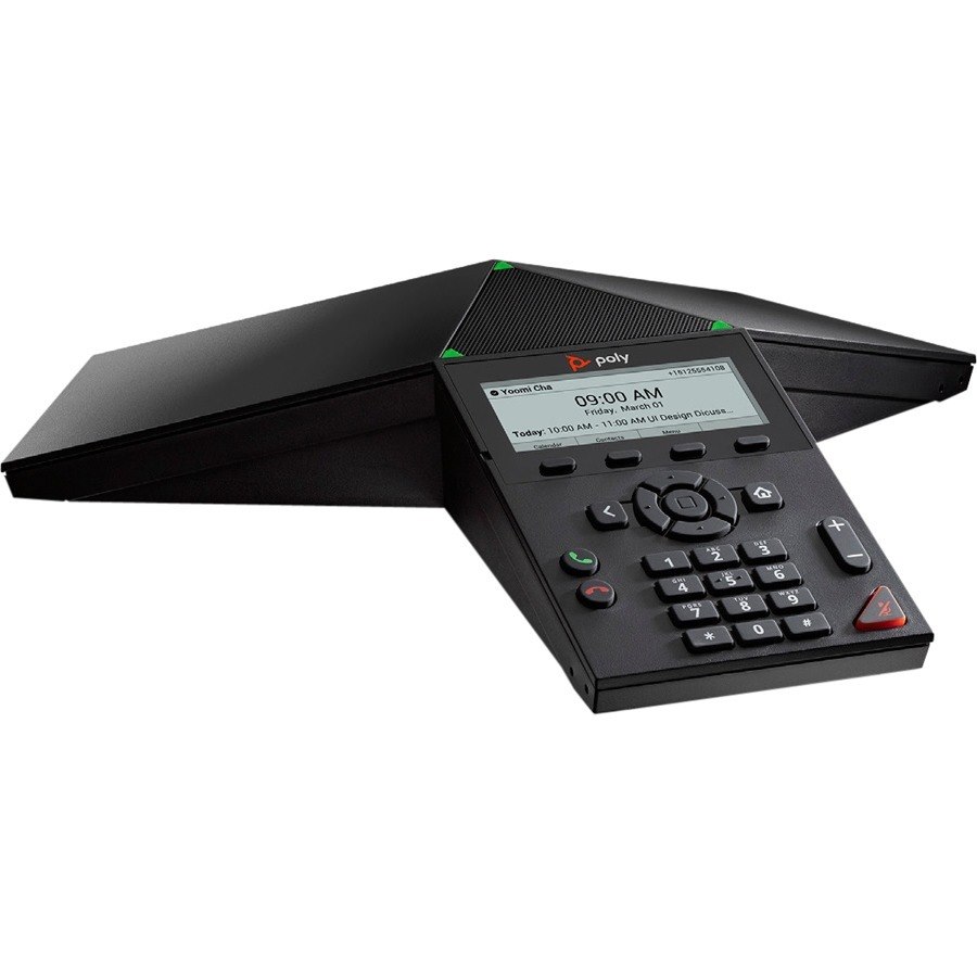 Poly Trio 8300 IP Conference Station - Cordless - Wi-Fi, Bluetooth
