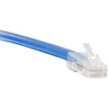 ENET Cat6 Blue 2 Foot Non-Booted (No Boot) (UTP) High-Quality Network Patch Cable RJ45 to RJ45 - 2Ft