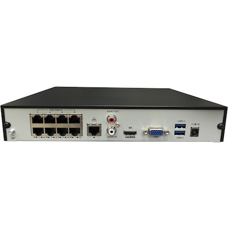 Gyration 8-Channel Network Video Recorder With PoE
