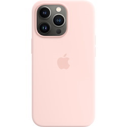 Apple Silicone Case for Apple iPhone 13 Pro Smartphone - Chalk Pink