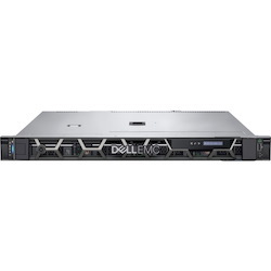 Dell EMC PowerEdge R250 1U Rack-mountable Server - 1 x Intel Xeon E-2324G - 8 GB RAM - 480 GB SSD - 12Gb/s SAS, Serial ATA/600 Controller