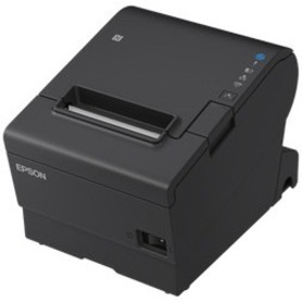 Epson OmniLink TM-T88VII Desktop Direct Thermal Printer - Monochrome - Receipt Print - Ethernet - USB - USB Host - Near Field Communication (NFC) - With Cutter - Black - 19.69 in/s Mono - 180 dpi - Wireless LAN - ePOS, ESC/POS, XML Emulation - For PC, SPARC, Android, iOS