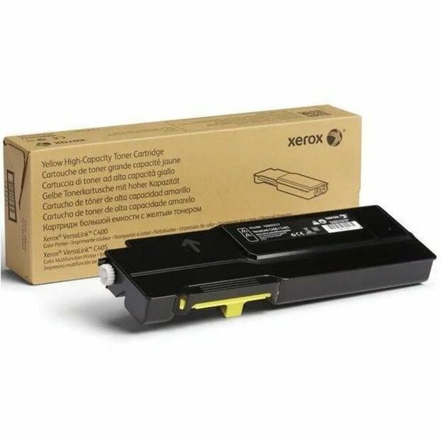 Xerox Original High Yield Laser Toner Cartridge - Yellow Pack