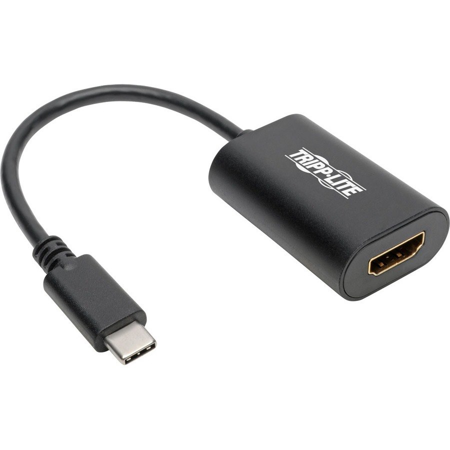 Eaton Tripp Lite Series USB-C to HDMI Adapter (M/F) - 4K 60 Hz, HDCP 2.2, Black