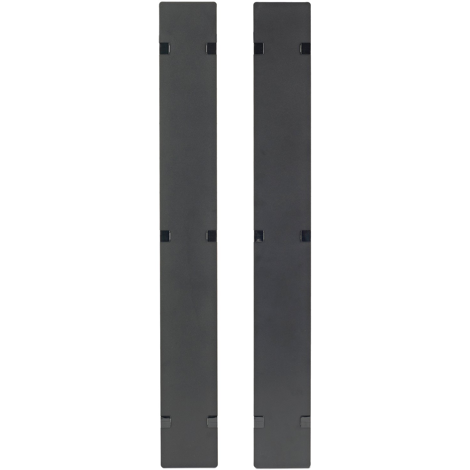 APC by Schneider Electric AR7581A Cable Organizer - Black - 2 Pack - TAA Compliant