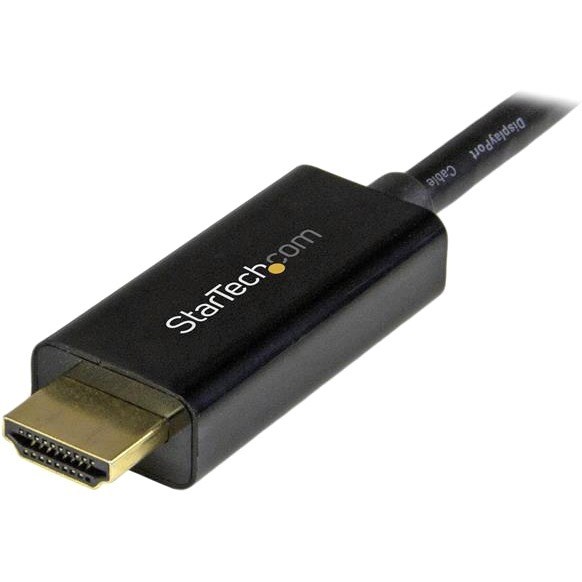 StarTech.com 6ft (2m) Mini DisplayPort to HDMI Cable, 4K 30Hz Video, Mini DP to HDMI Adapter/Converter Cable, mDP to HDMI Monitor/Display