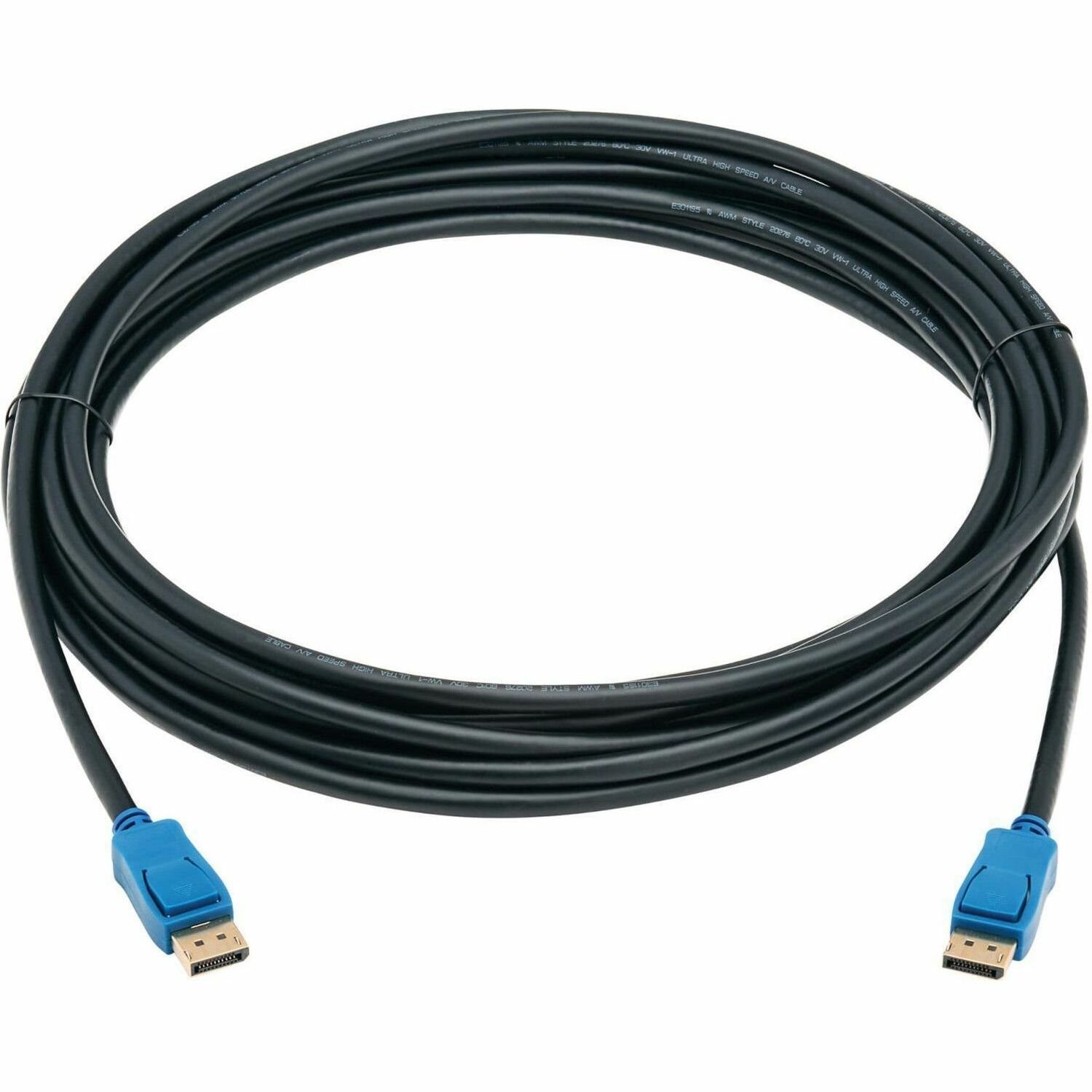 Eaton Tripp Lite Series DisplayPort Cable with Latching Connectors (M/M), 8K 60 Hz, HDR, HBR3, 4:4:4, HDCP 2.2, 20 ft. (6.1 m), Black