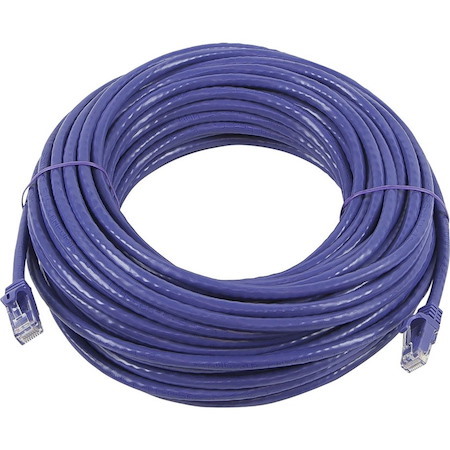 Monoprice FLEXboot Series Cat6 24AWG UTP Ethernet Network Patch Cable, 100ft Purple
