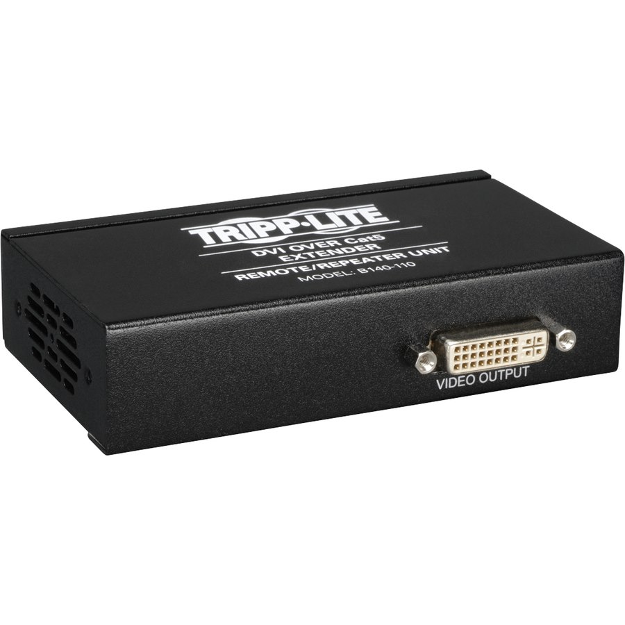 Tripp Lite by Eaton DVI over Cat5/6 Extender, Box-Style Remote Repeater for Video, DVI-I Dual Link, Up to 175 ft. (53 m), TAA