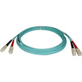 Eaton Tripp Lite Series 10Gb Duplex Multimode 50/125 OM3 LSZH Fiber Patch Cable (SC/SC) - Aqua, 2M (6 ft.)