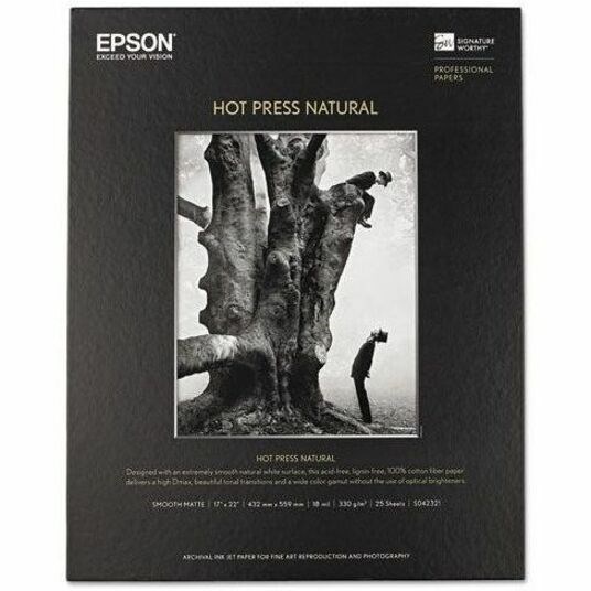 Epson Hot Press Natural Fine Art Paper