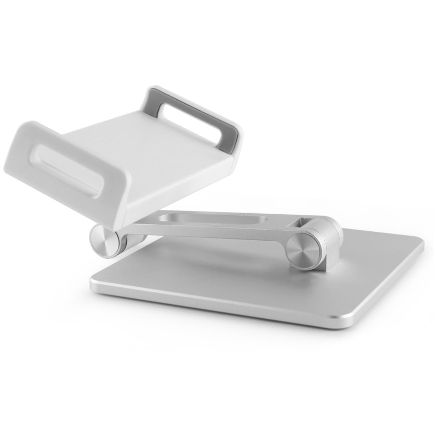 4XEM Desktop Metal Holder for Tablet with Tablet/Phone Clip