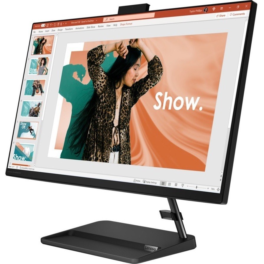 Lenovo IdeaCentre 3 22IAP7 F0GG000RUS All-in-One Computer - Intel Pentium 8505 - 4 GB - 256 GB SSD - 21.5" Full HD - Desktop - Black