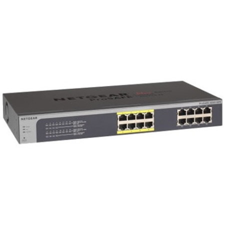 Netgear ProSafe JGS516PE 16 Ports Ethernet Switch - 10/100/1000Base-T