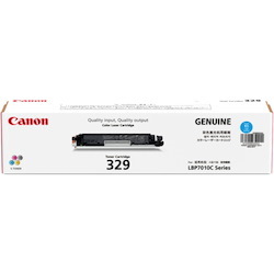 Canon CART329C Original Laser Toner Cartridge - Cyan Pack
