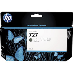 HP 727 (B3P22A) Original Standard Yield Inkjet Ink Cartridge - Matte Black - 1 Each