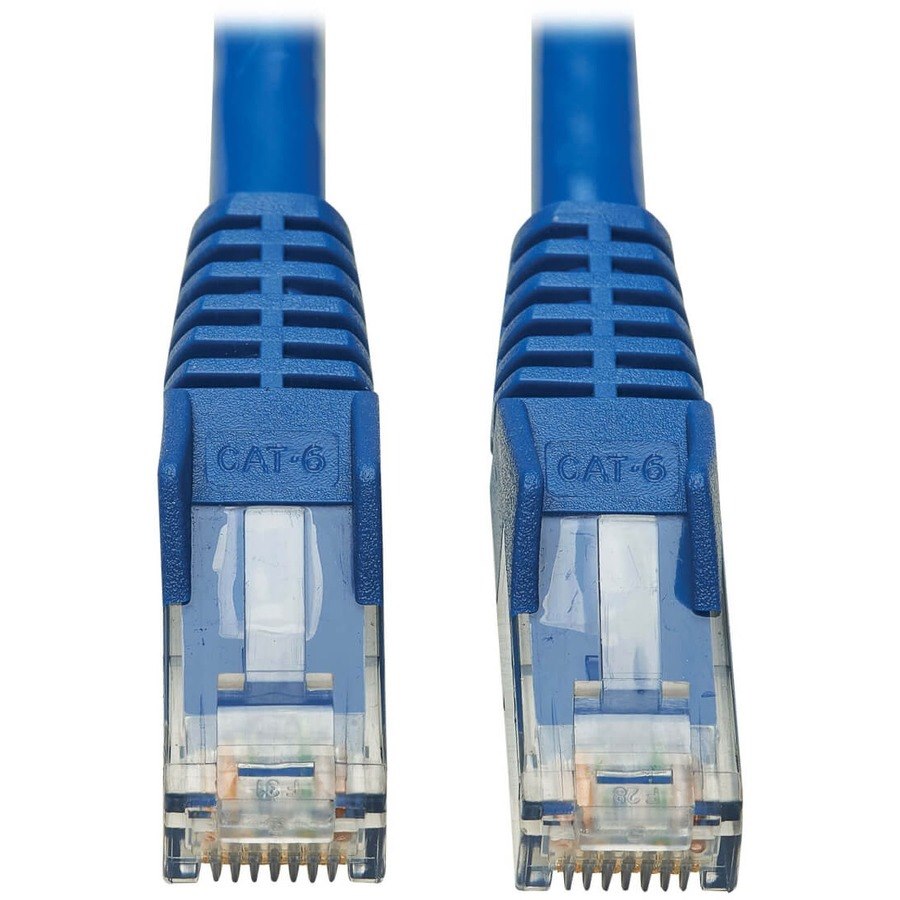 Eaton Tripp Lite Series Cat6 Gigabit Snagless Molded UTP Ethernet Cable (RJ45 M/M), PoE, CMR-LP, Blue, 6 ft. (1.83 m), TAA