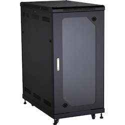 Black Box Select Plus Cabinet with Plexi Front Door, 24U