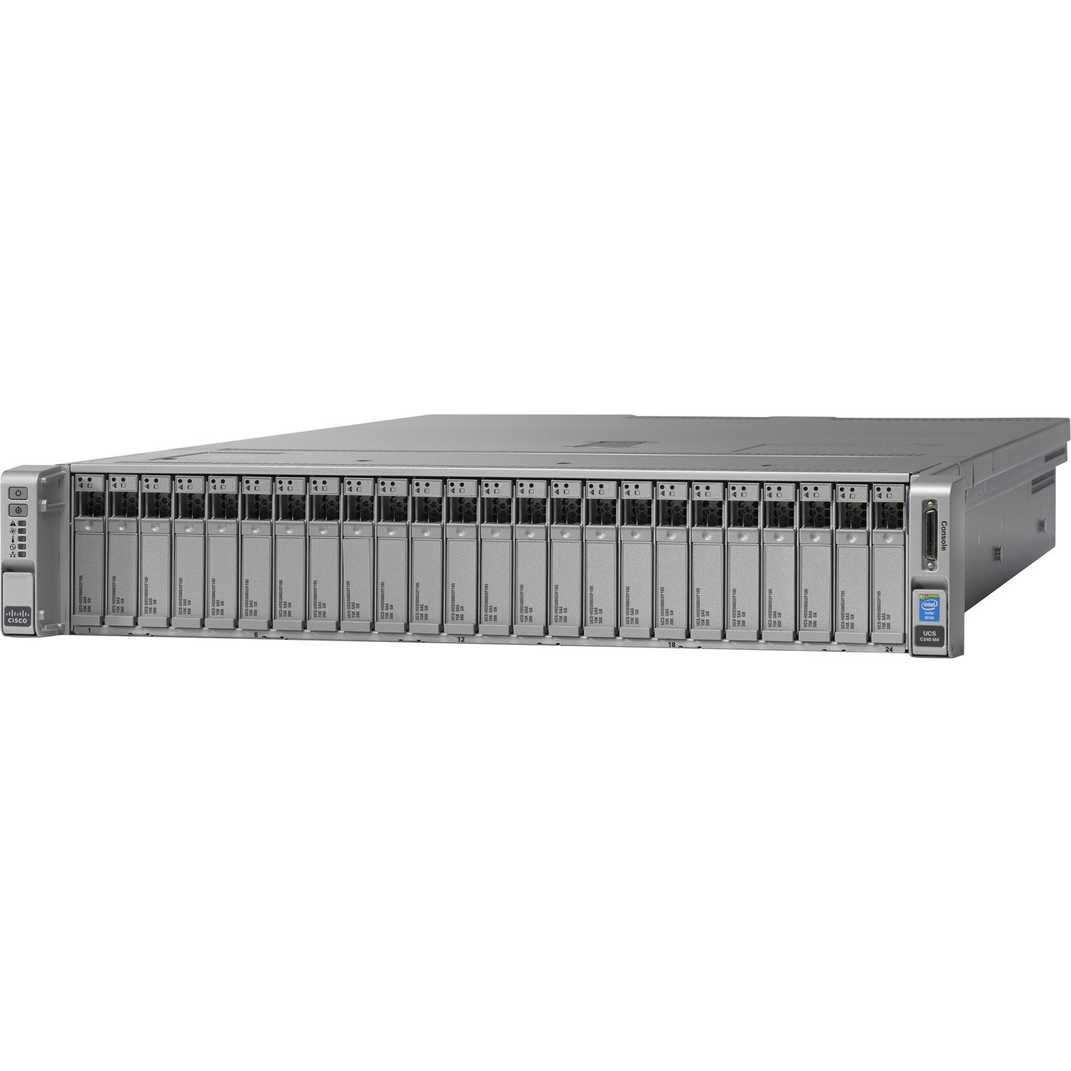 Cisco C240 M4 2U Rack Server - 2 x Intel Xeon E5-2637 v3 3.50 GHz - 256 GB RAM - 12Gb/s SAS, Serial ATA Controller