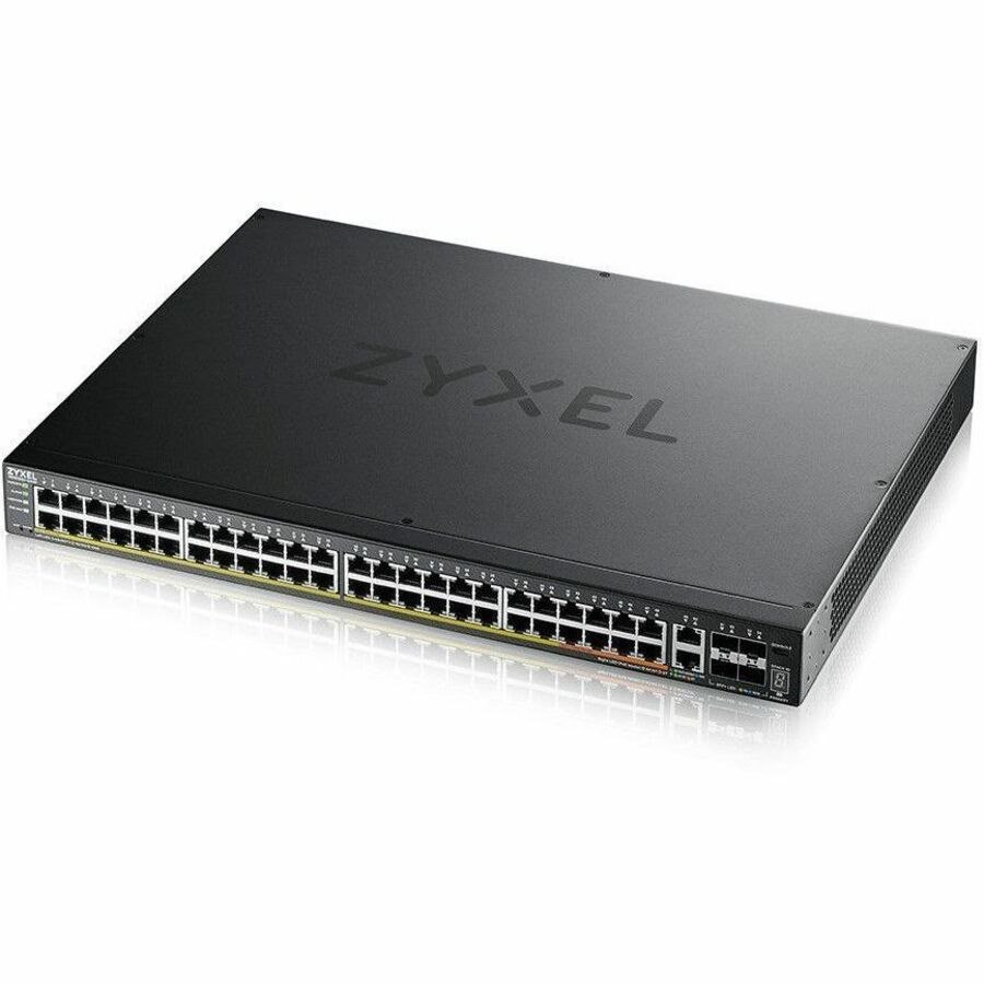 ZYXEL XGS2220 XGS2220-54HP 50 Ports Manageable Layer 3 Switch - Gigabit Ethernet, 10 Gigabit Ethernet - 100/1000Base-T, 10GBase-X, 10GBase-T