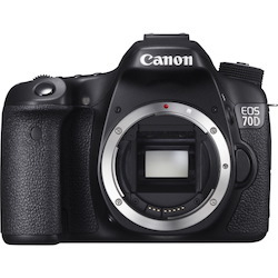 Canon EOS 70D 20.2 Megapixel Digital SLR Camera Body Only - Black