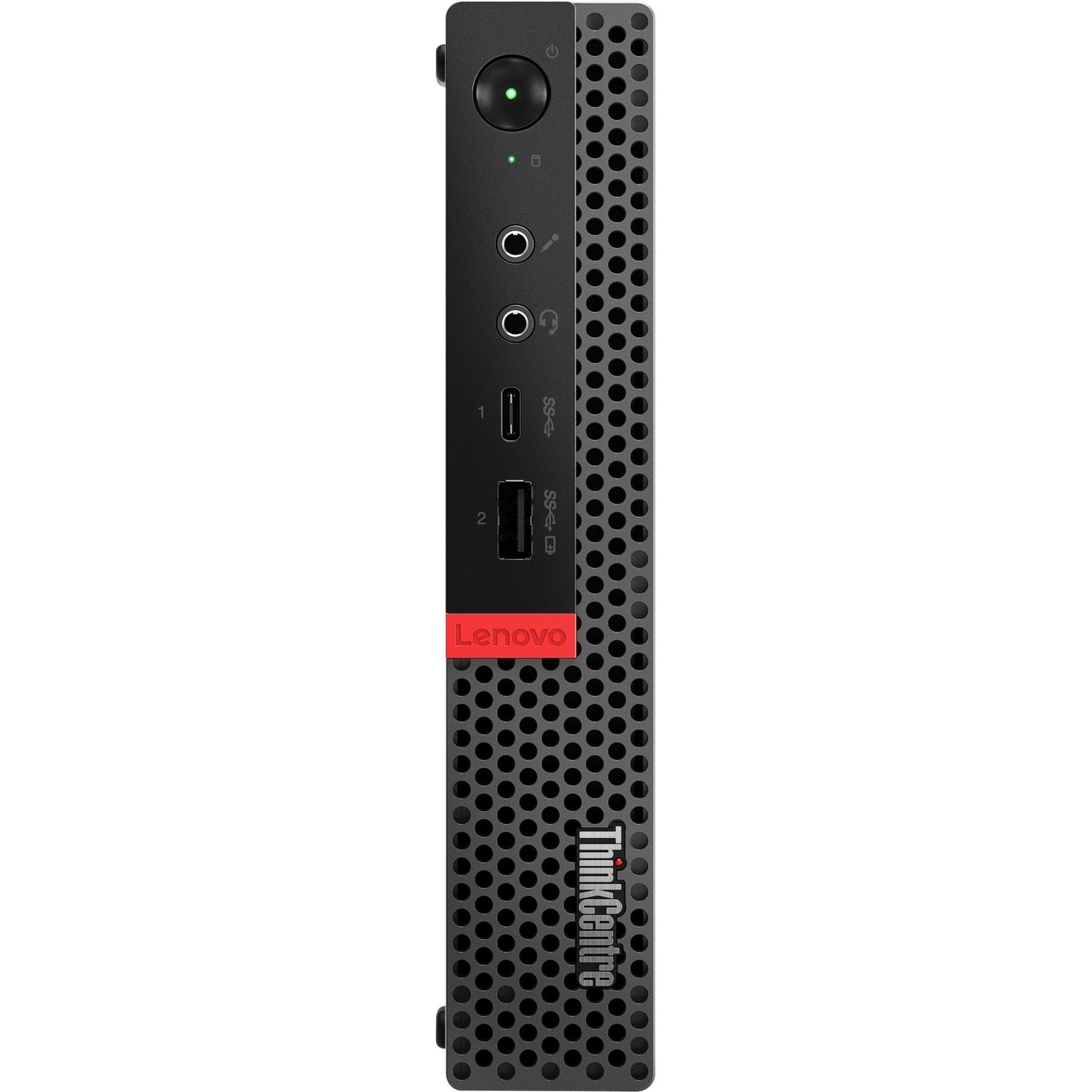 Lenovo ThinkCentre M920q 10RS0014US Desktop Computer - Intel Core i5 8th Gen i5-8500T - 8 GB - 256 GB SSD - Tiny - Raven Black