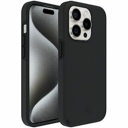 Incipio Duo Case for Apple iPhone 15 Pro Smartphone - Soft-touch Texture - Black