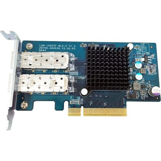 QNAP LAN-10G2SF-MLX 10Gigabit Ethernet Card for NAS Storage Device - 10GBase-X - Plug-in Card