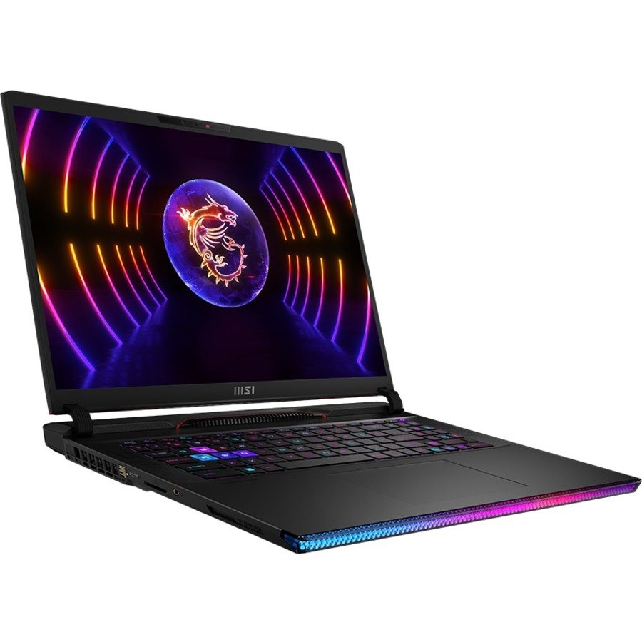 MSI Raider GE78 HX Raider GE78 HX 13VI-079US 17" Gaming Notebook - QHD+ - 2560 x 1600 - Intel Core i9 13th Gen i9-13980HX Tetracosa-core (24 Core) 2.20 GHz - 32 GB Total RAM - 2 TB SSD - Dark Gray