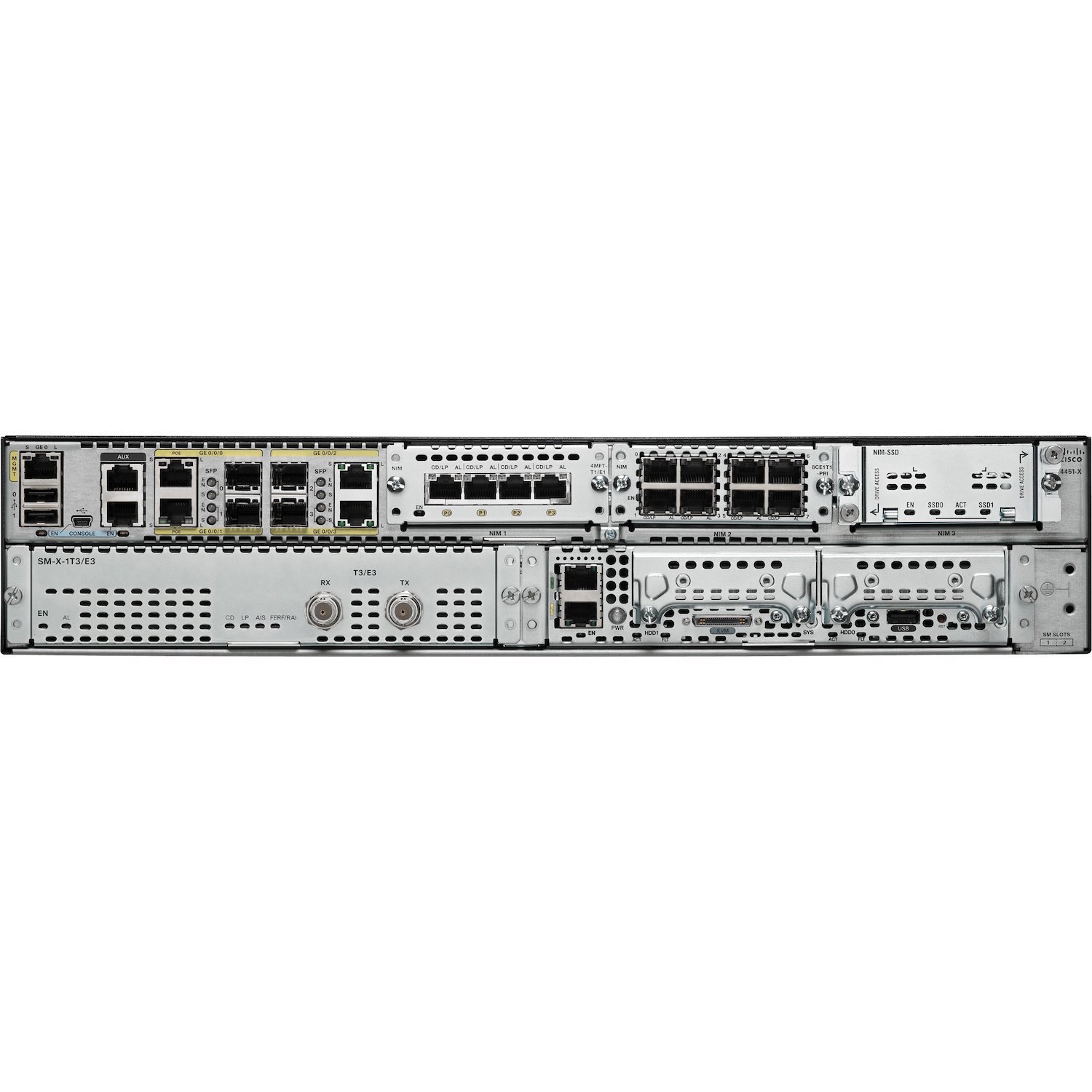 Cisco 4400 4451-X Router with UC/SEC License