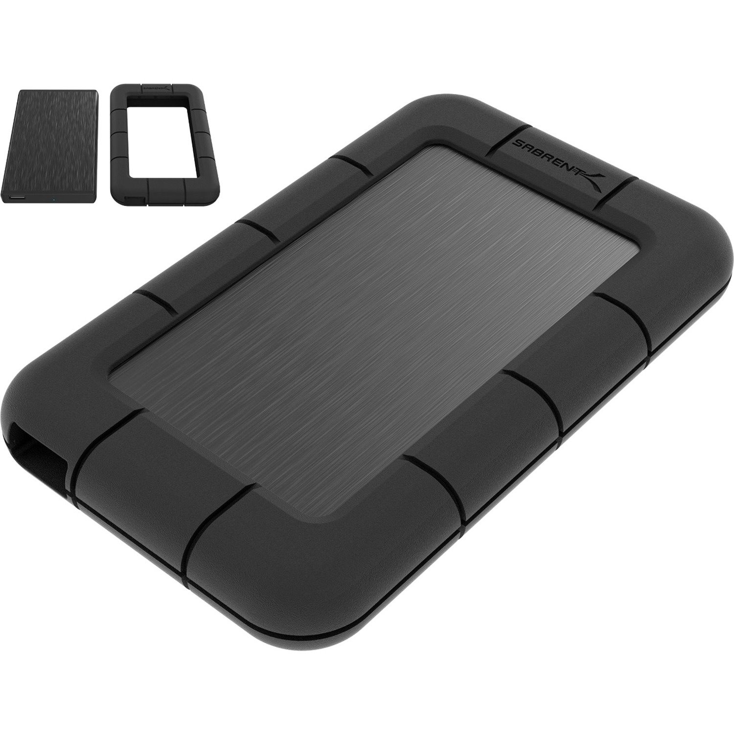 Sabrent Drive Enclosure - USB 3.0 Host Interface - UASP Support External - Black