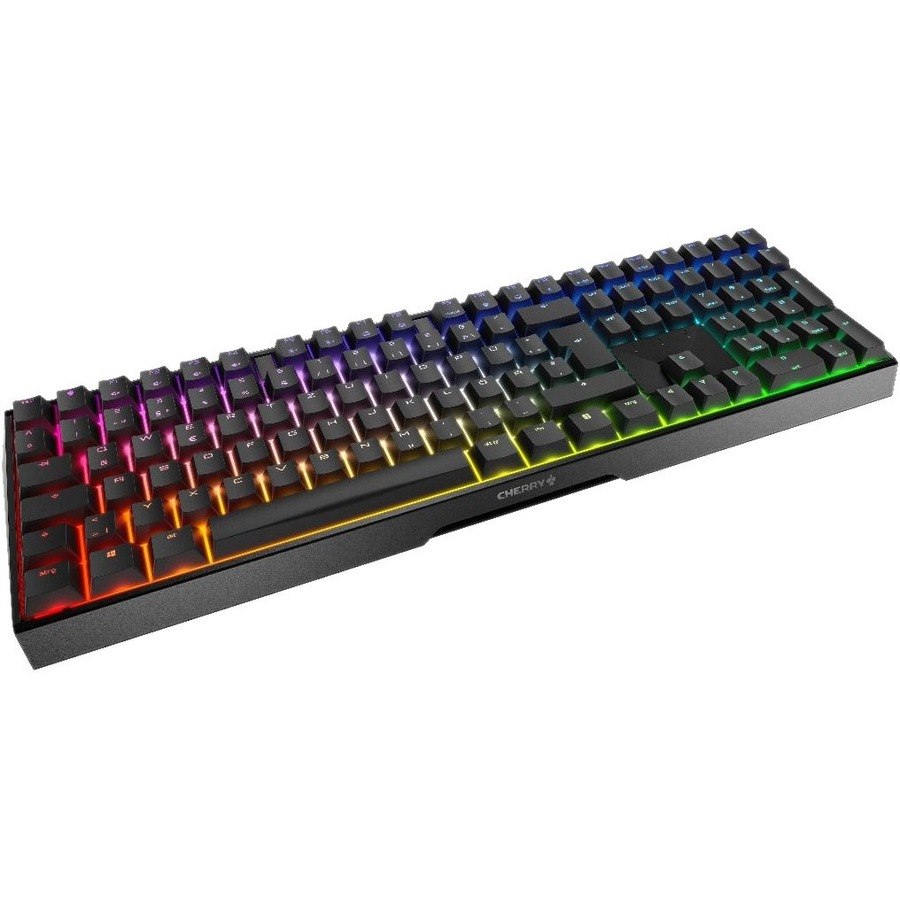 CHERRY MX BOARD 3.0 S G80-3874 Gaming Keyboard - Cable Connectivity - USB Interface - RGB LED - German - Black