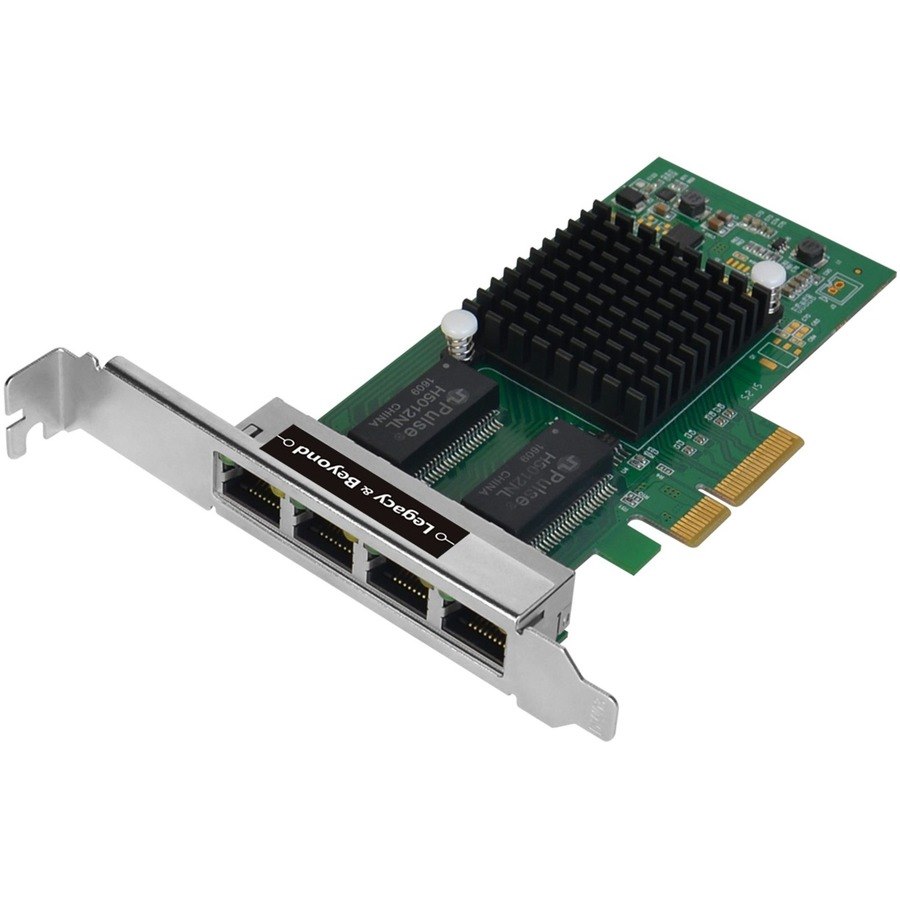 SIIG Quad-Port Gigabit Ethernet PCIe 4-Lane Card - I350-T4