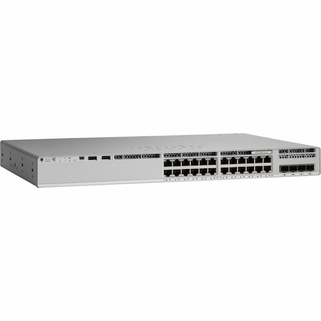 Cisco Catalyst 9200 C9200L-24T-4G 24 Ports Manageable Layer 3 Switch - Gigabit Ethernet - 10/100/1000Base-T, 1000Base-X